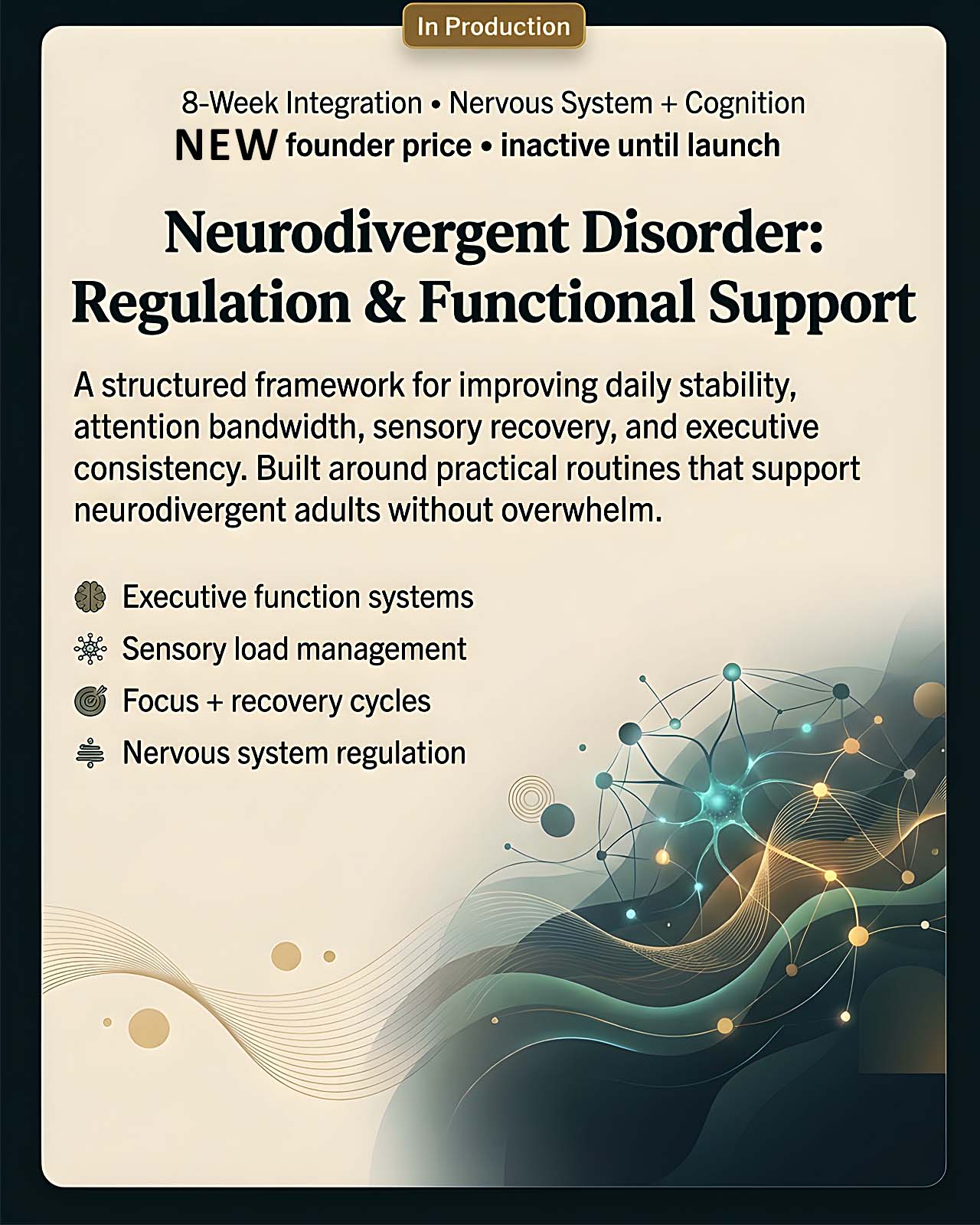 Neurodivergent Disorder course cover