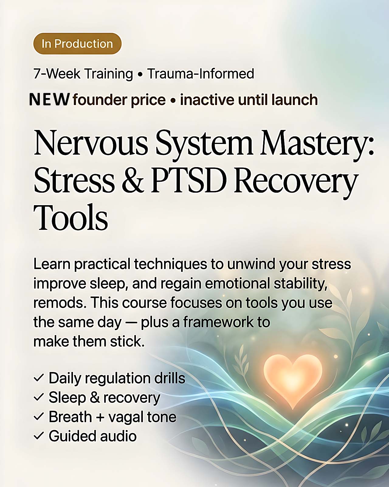 Nervous System Mastery course cover